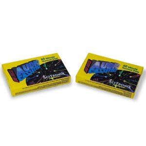 Vintage Sci-Tronix Audio Cassette Tapes 60 Min Normal Bias Sealed NOS Lot of 2